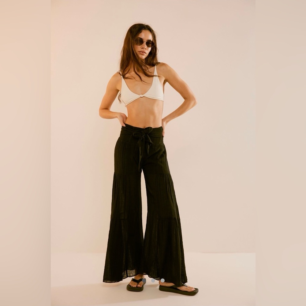 NWT!!! Free People One Good Day Wide Leg Pants